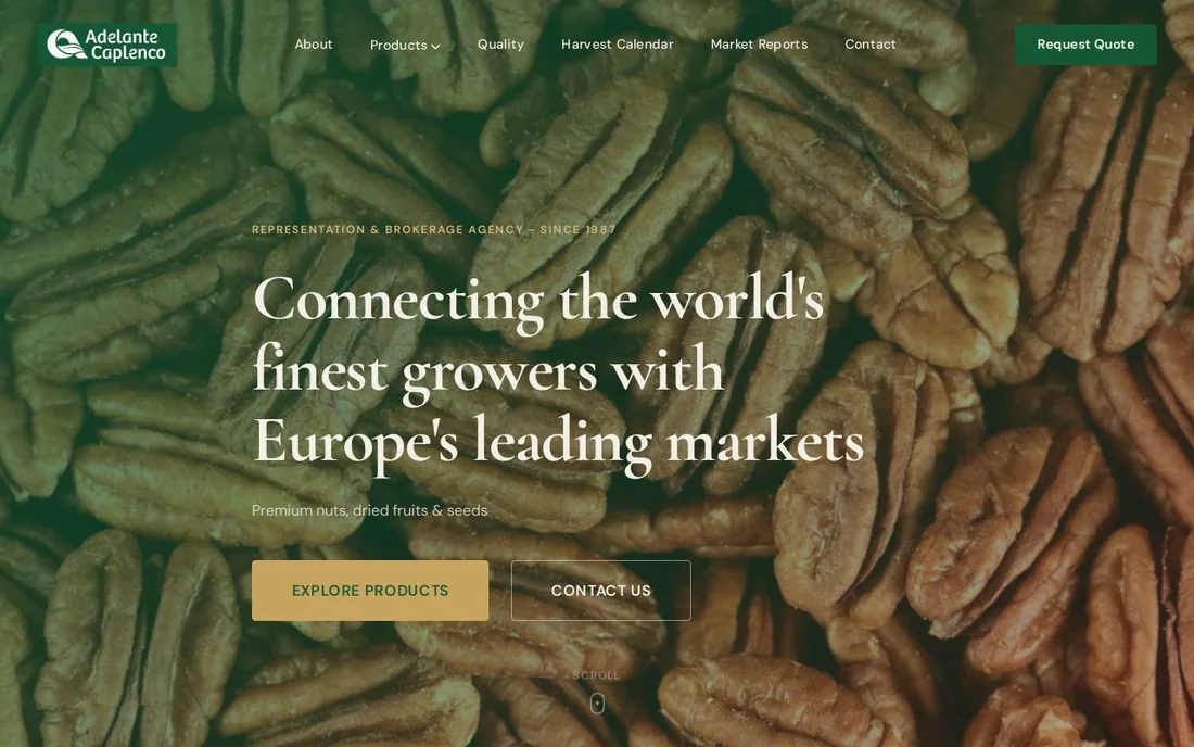 Website van Caplenco